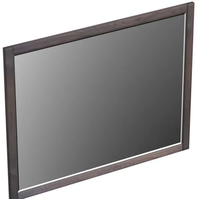 Forzalaqua Spiegel Forzalaqua Gela 2.0 100x2x80 Cm Eiken Charcoal Bruin
