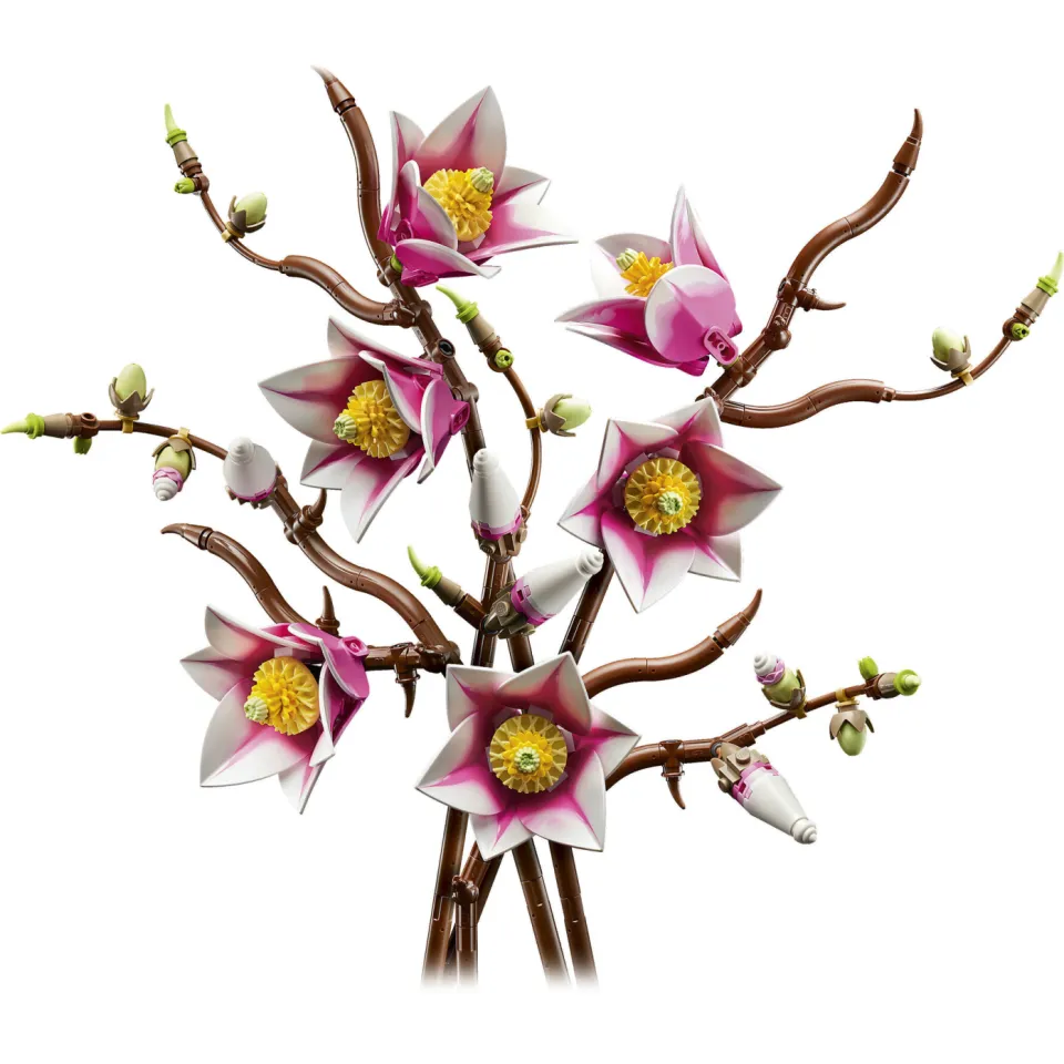 Lego Botanical Collection Magnoliatakken Bloemen Set 11510, foto 5