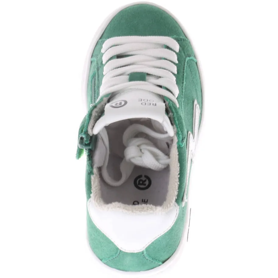 Red Code suède sneakers groen, foto 3