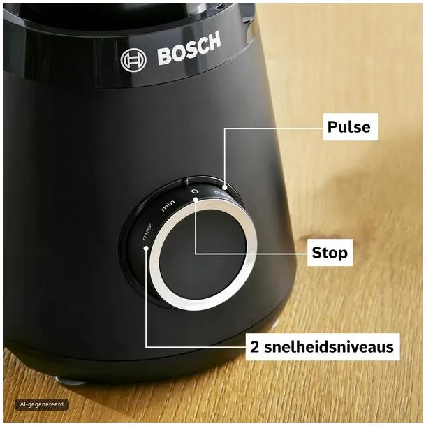 Bosch MMB4151B blender zwart, foto 3
