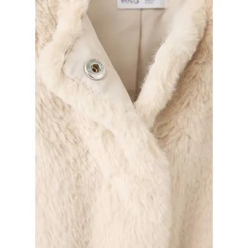 Mango Kids imitatiebont gilet - beige, foto 5