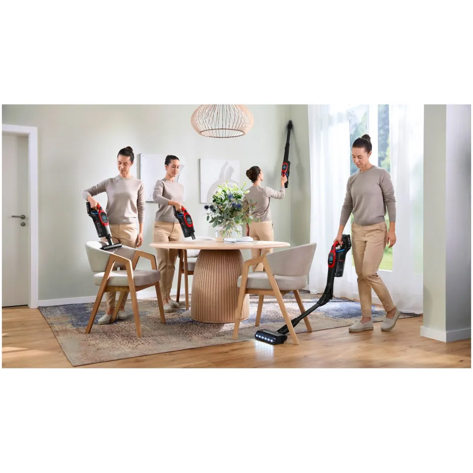 Bosch Unlimited 10 BCS1041PET steelstofzuiger rood, foto 2