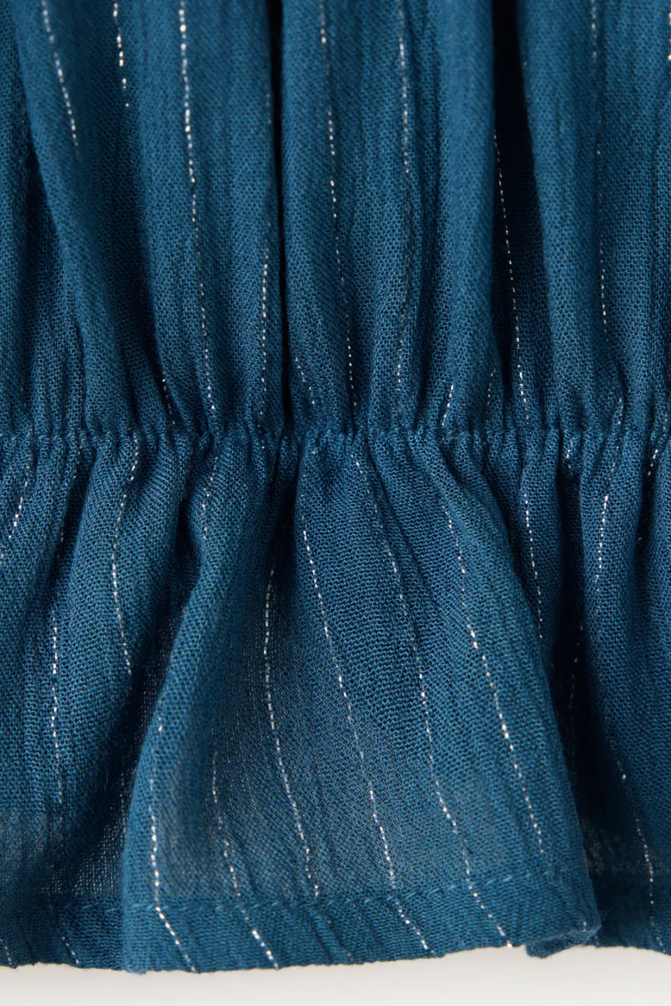 Mango blousetop met glitters blauw, foto 6