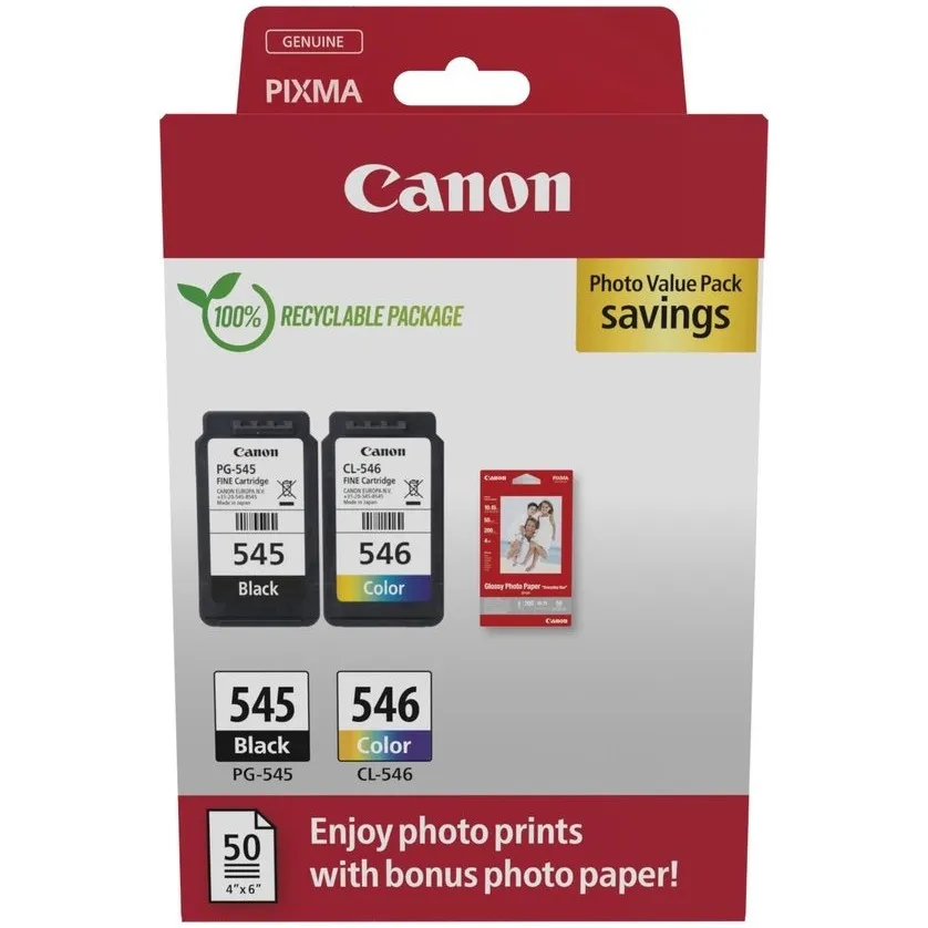 Canon PG-545 CL-546 inktcartridges multipack, foto 2