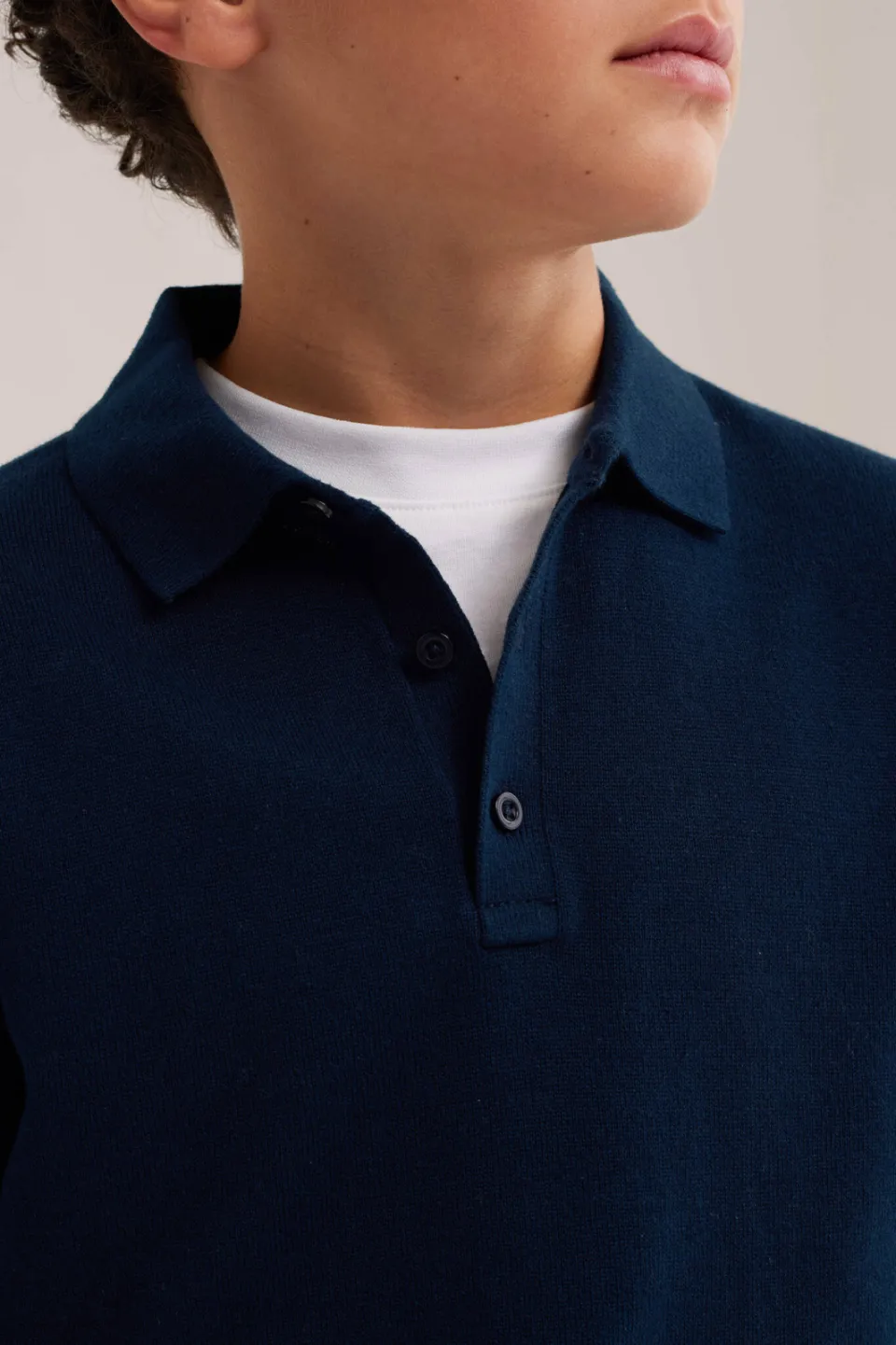 WE Fashion gebreide trui - donkerblauw, foto 4