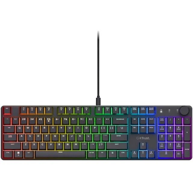 Trust GXT 866 Torix mechanisch gaming toetsenbord zwart, foto 2