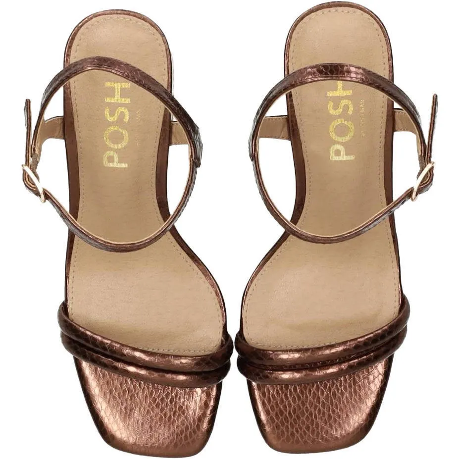 POSH by Poelman Emily sandaal bruin, foto 4
