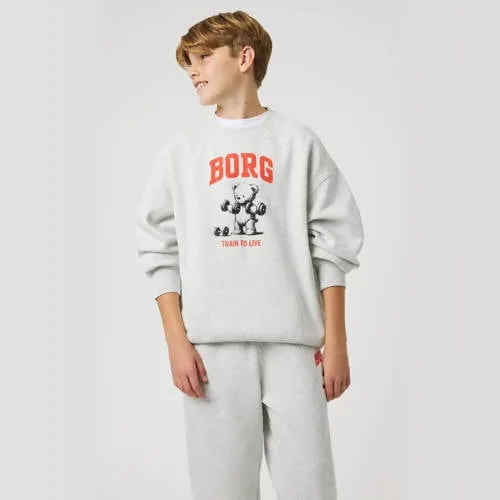 Björn Borg sweater met logo - grijs, foto 2
