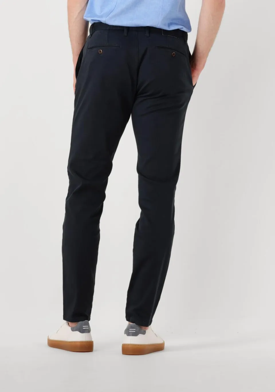 Alberto Rob Stretch Chino donkerblauw, foto 4