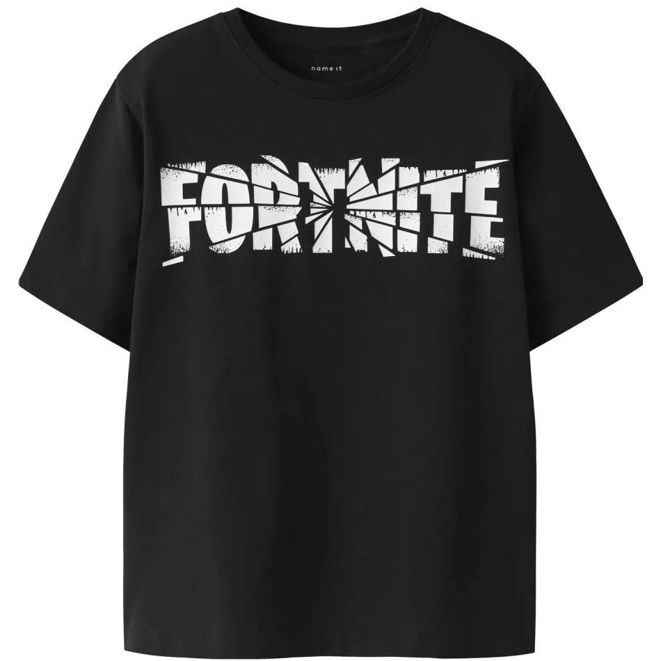 NAME IT KIDS Fortnite T-shirt zwart, foto 2