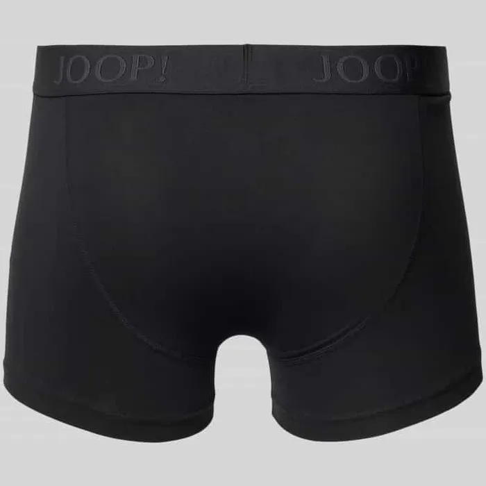 Joop! Boxershort met elastische band met label in een set van 3 stuks zwart, foto 2