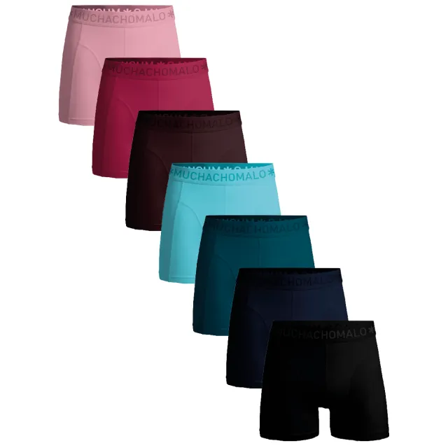 Muchachomalo Heren 7-pack Boxershorts Veelkleurig