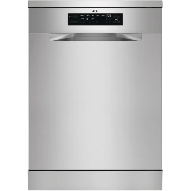 AEG FFB74917ZM vrijstaande vaatwasser RVS inox