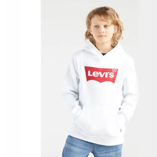 Levi's Kids hoodie Batwing met logo wit, foto 2