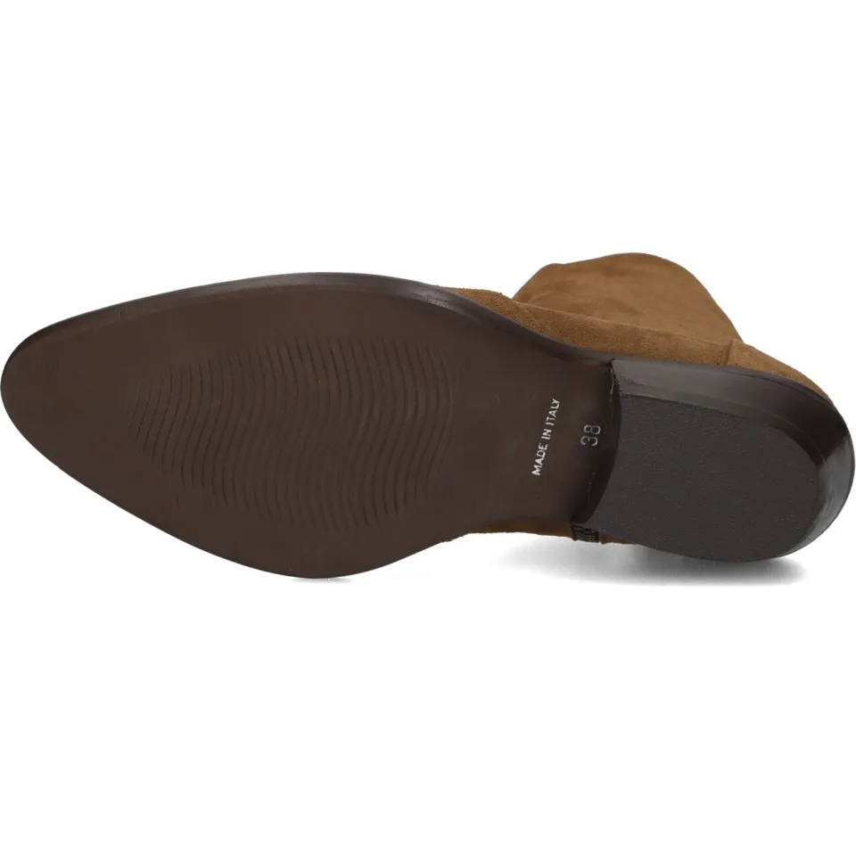 Lina Locchi Enkellaarsjes Aw400 Camel, foto 6