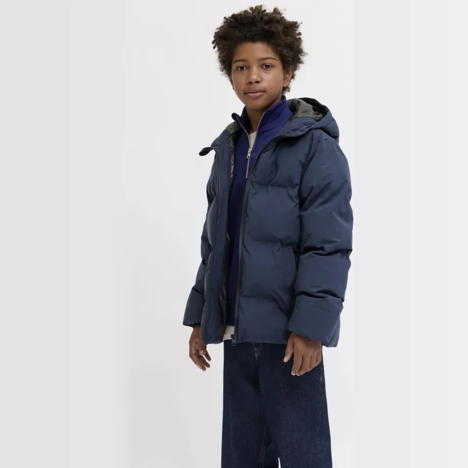 Jack & Jones gewatteerde jas donkerblauw