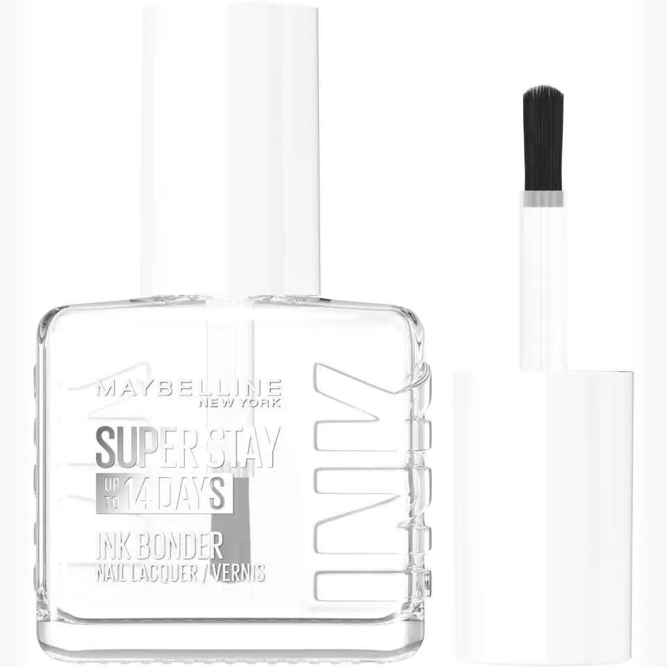Maybelline New York SuperStay 14 DAYS Ink Bonder langhoudende nagellak - 25 Crystal Clear wit, foto 2