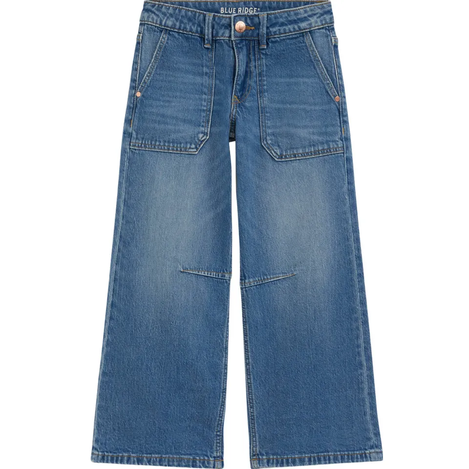 WE Fashion wide leg jeans - mediumblauw, foto 2