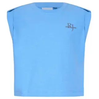 Retour Jeans mouwloos T-shirt lichtblauw