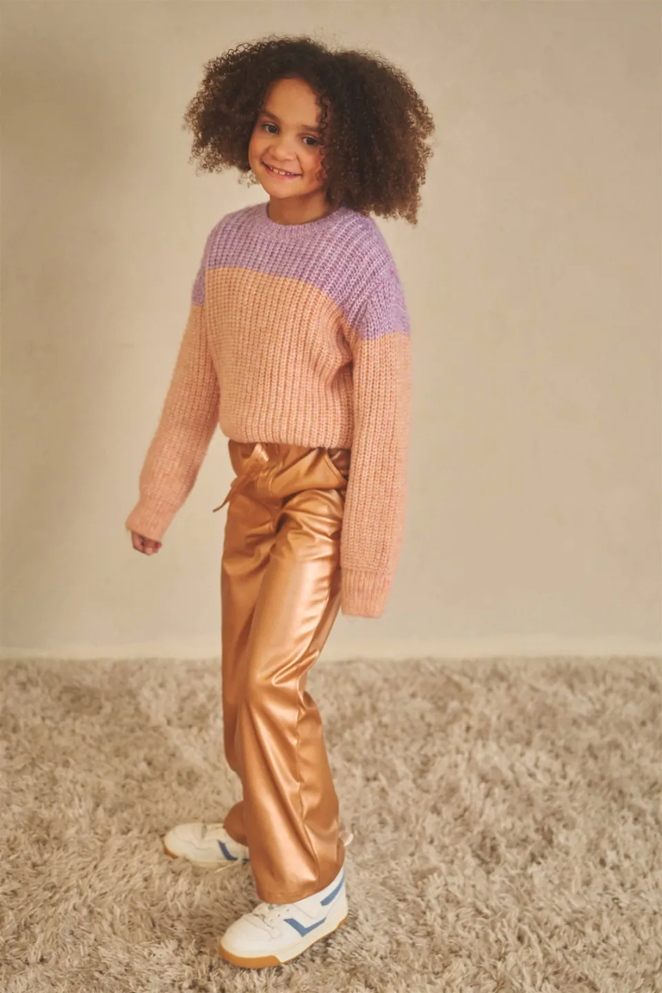 Nono regular casual broek lichtbruin, foto 5