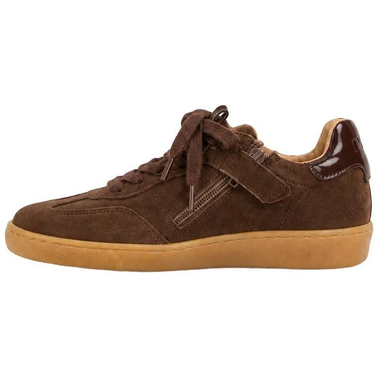 DWRS leren sneakers - donkerbruin, foto 3