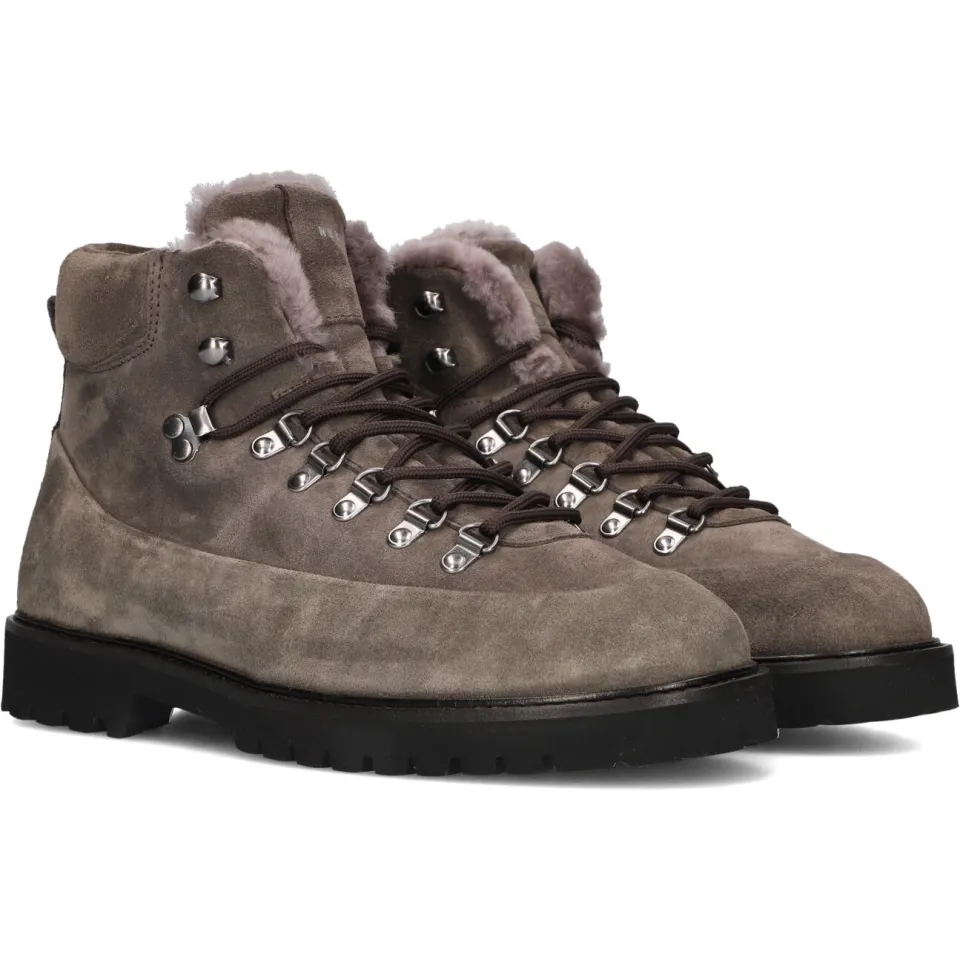 Nubikk Heren Boots Logan Chad Fur - Grijs, foto 3
