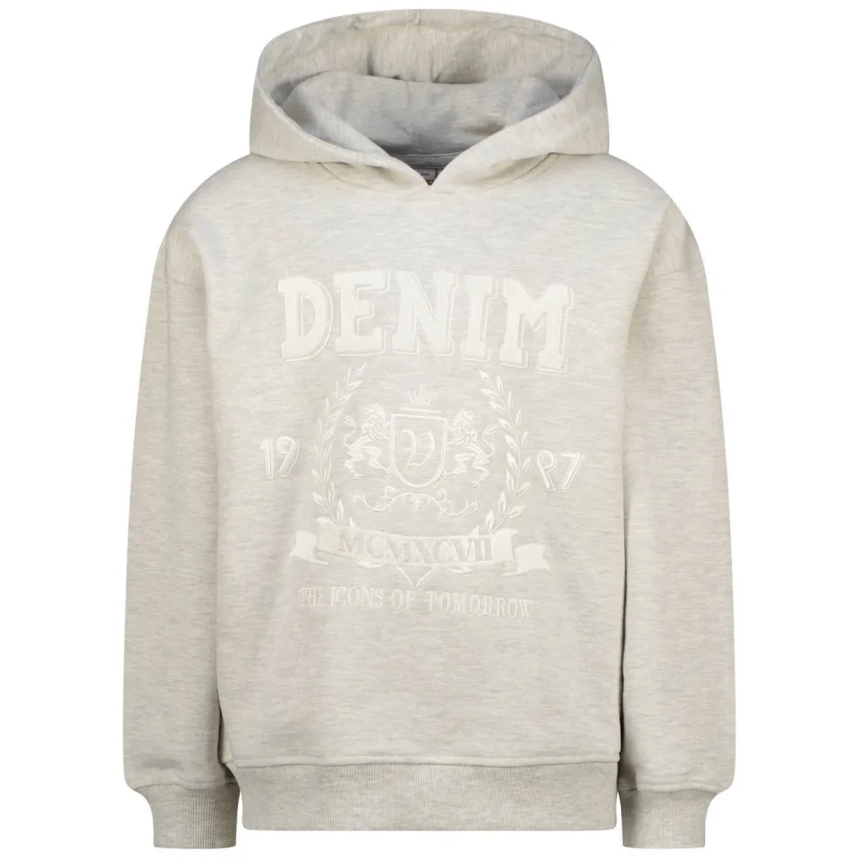 Vingino oversized hoodie met print - beige, foto 2