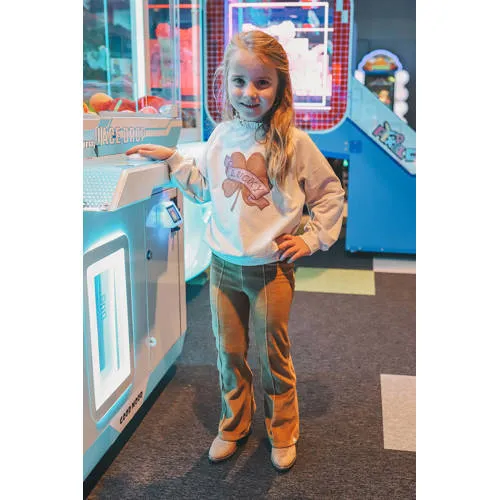 Your Wishes flared broek camel, foto 3