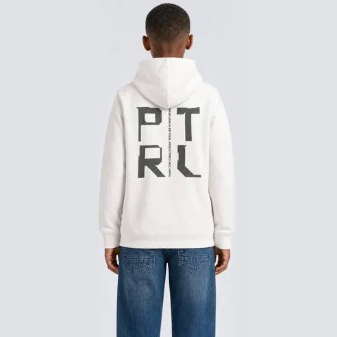 Petrol Industries sweater met backprint - beige, foto 3