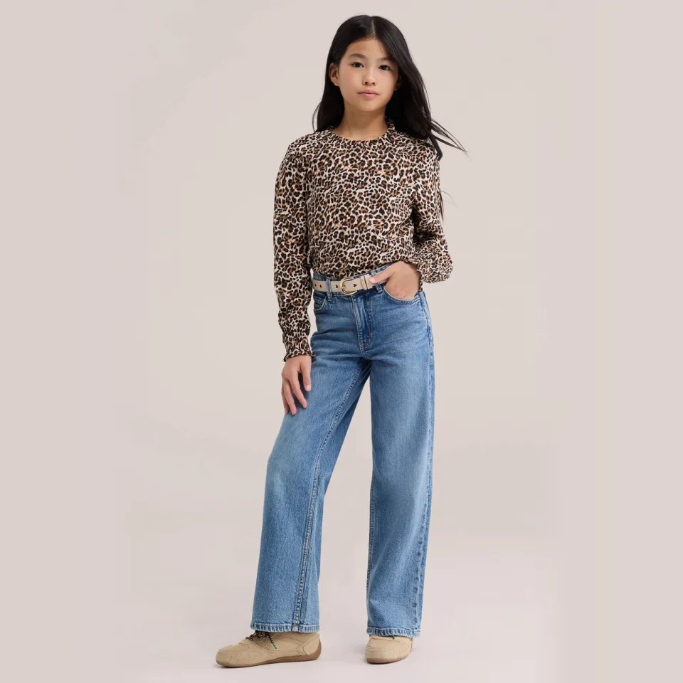 WE Fashion blousetop met print beige, foto 4
