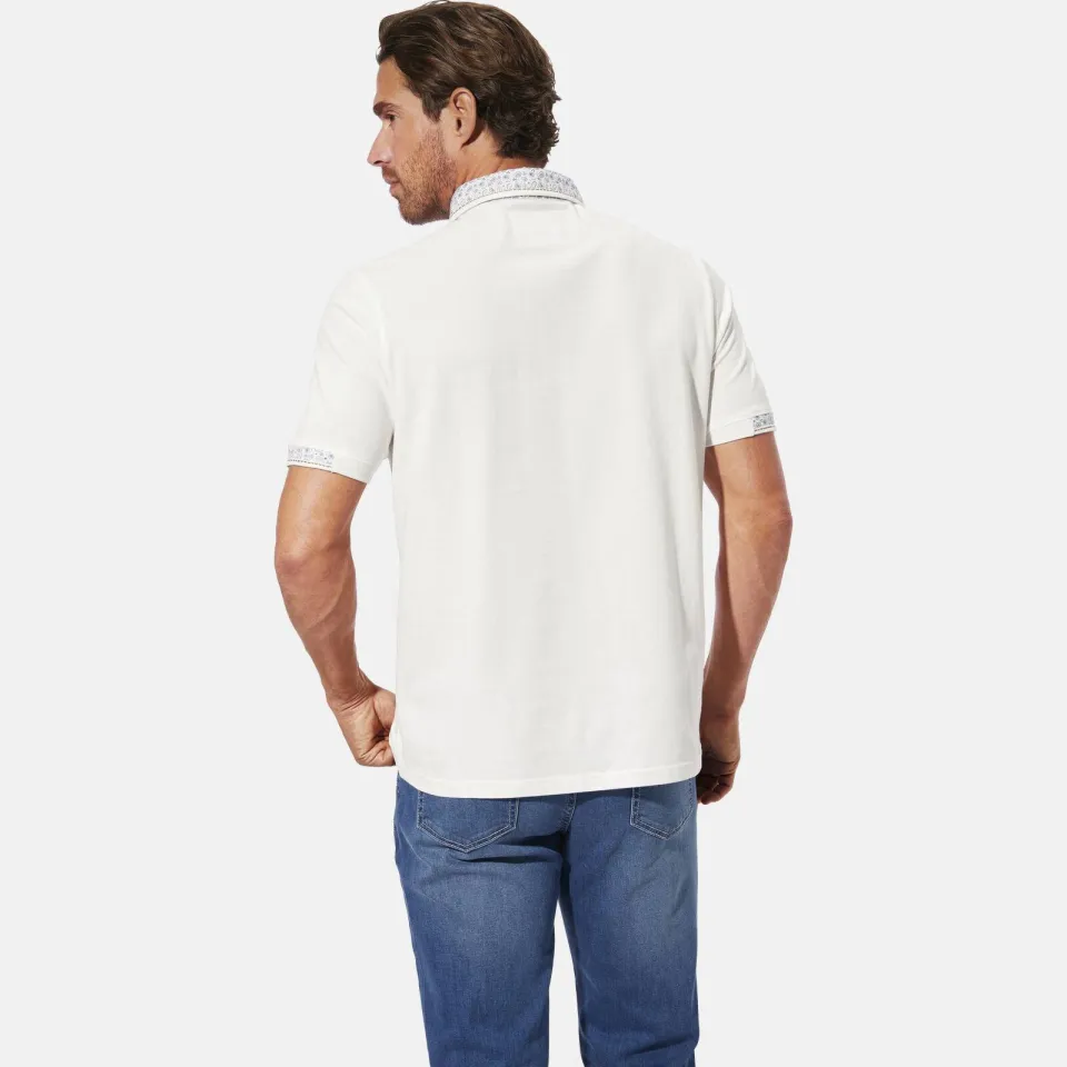 Babista regular fit polo Plus Size +FIT Collectie - wit, foto 4