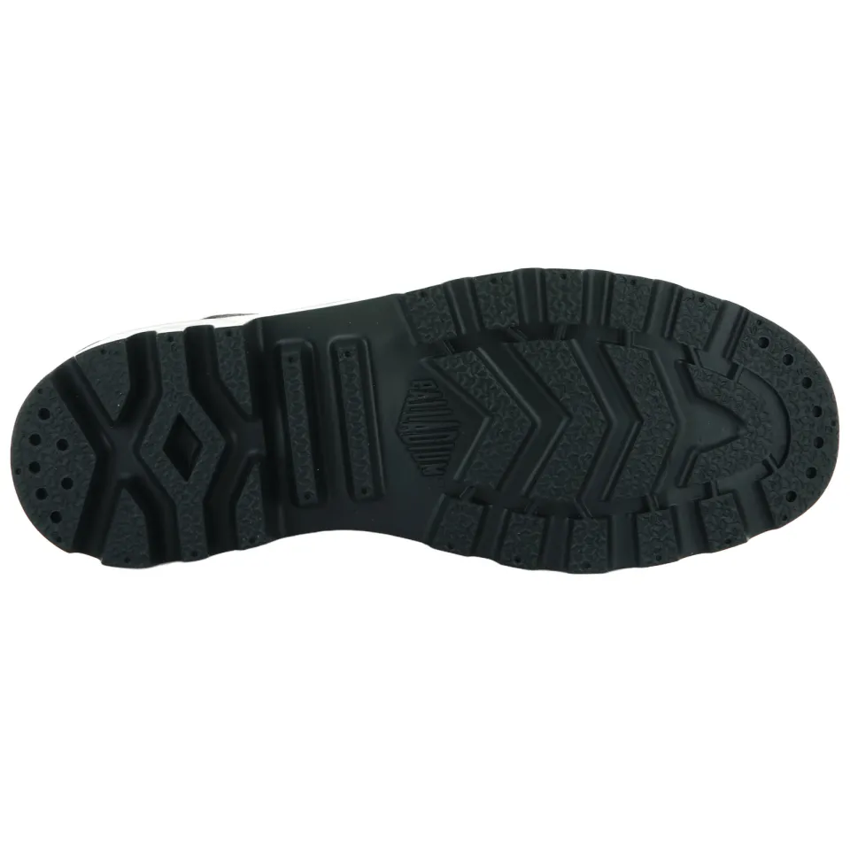 Palladium Pampa Zip leren sneakers met profielzool - donkerbruin, foto 6