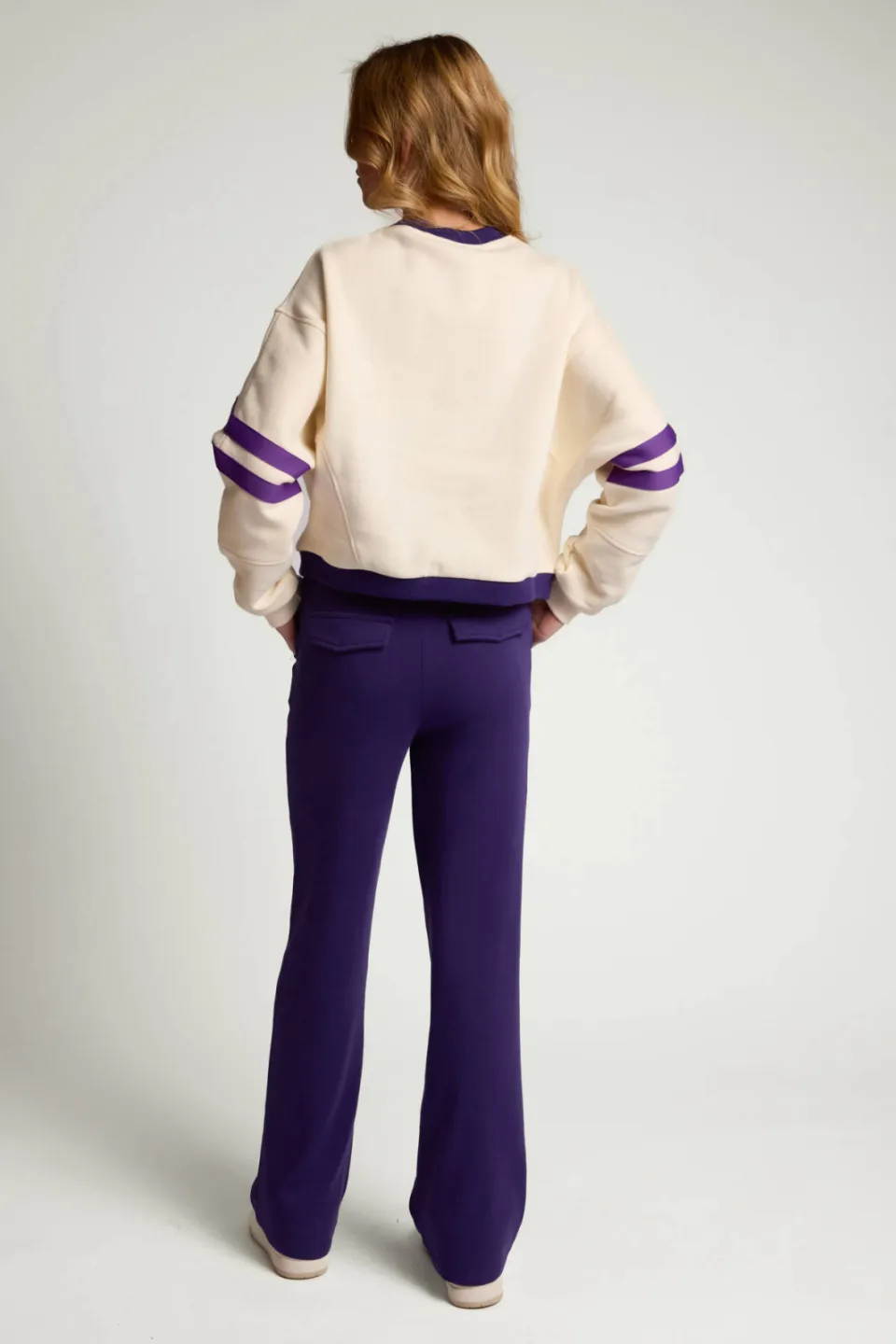 LOOXS 10sixteen relaxed fit sweatpants paars, foto 5