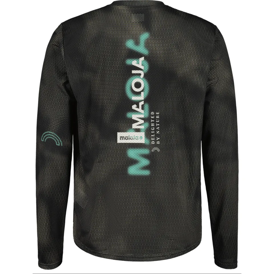 Maloja AmerlingM. fietsshirt zwart, foto 2