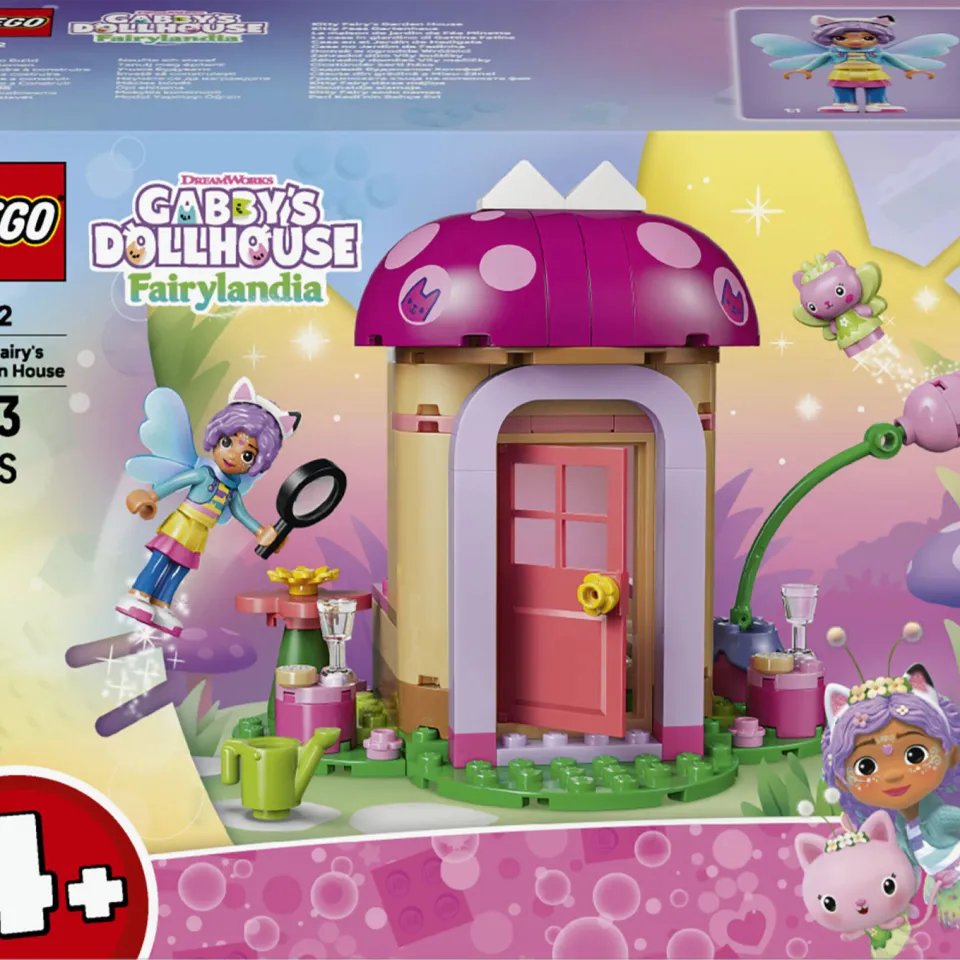 Lego Gabby's Dollhouse Kitty Fee's Tuinhuisje Speelgoed 11212, foto 6