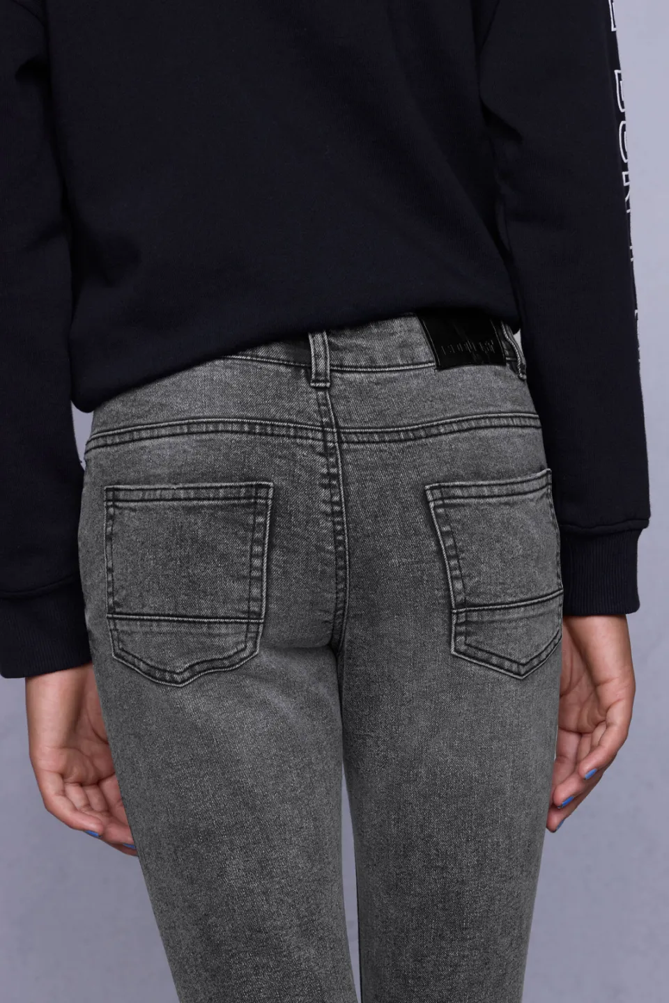 Coolcat Skinny Jeans Doris Grijs, foto 6