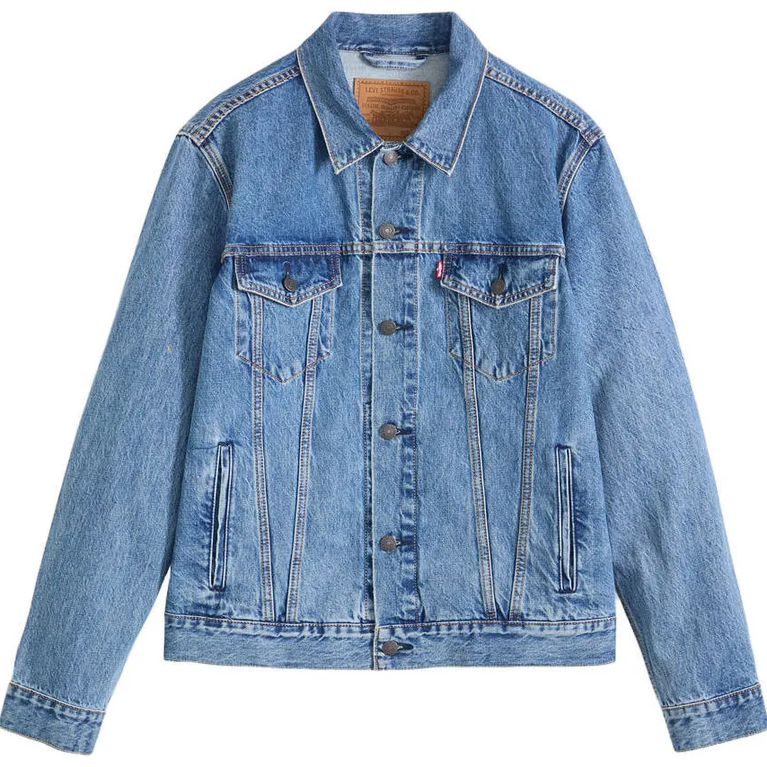 Levi's denim spijkerjas blauw, foto 3