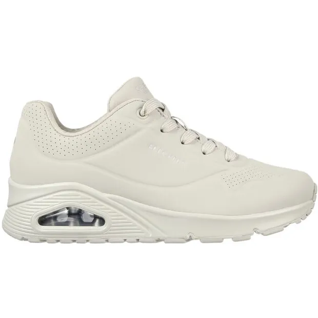 Skechers Uno Stand On Air sneakers gebroken wit Ecru