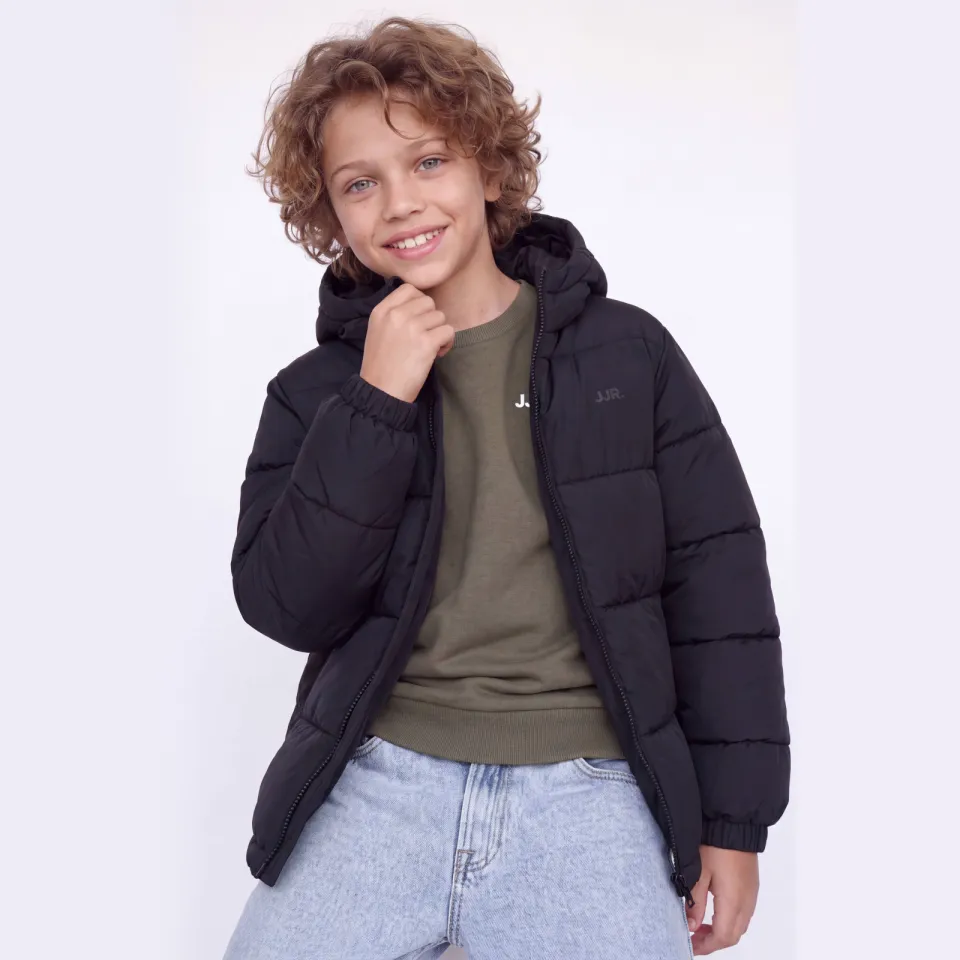 JJ Rebel pufferjas zwart, foto 5