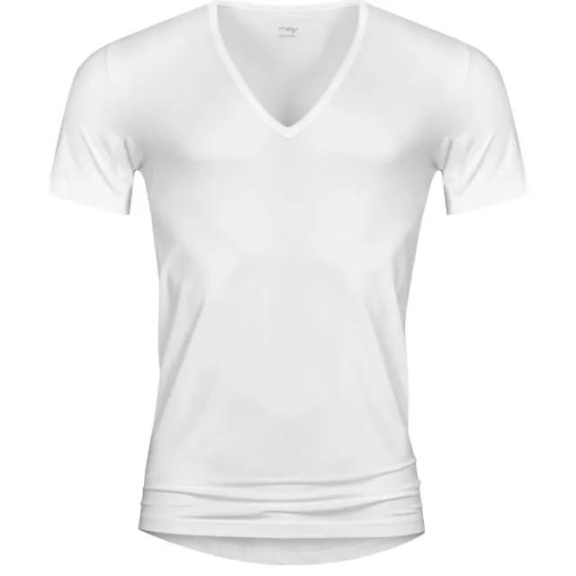 Mey Dry Cotton V-hals t-shirt wit, foto 2