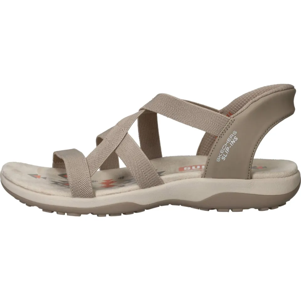 Skechers Slip-Ins Reggae Slim sandalen beige, foto 6