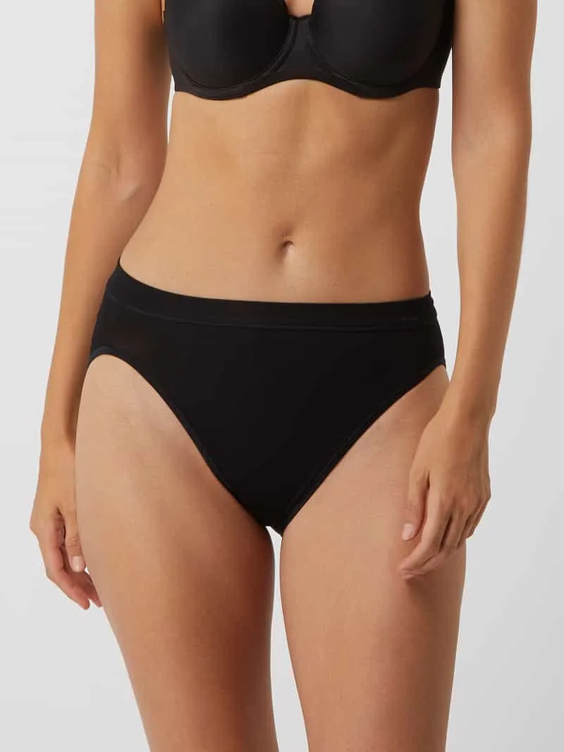Mey Emotion slip met deelnaden zwart