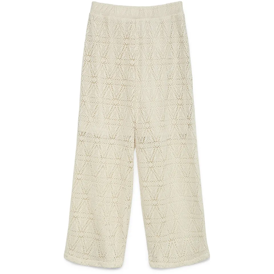 Vero Moda Girl wide leg broek ecru, foto 2