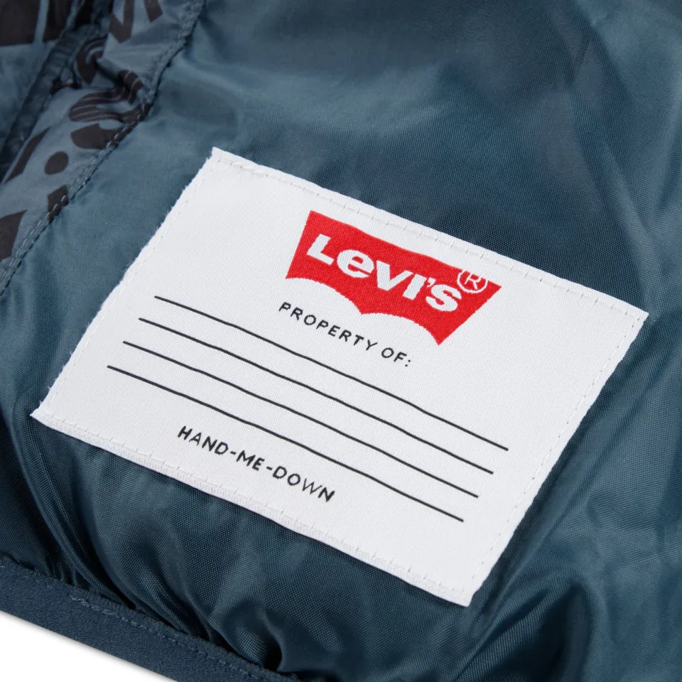 Levi's gewatteerde winterjas blauw, foto 3
