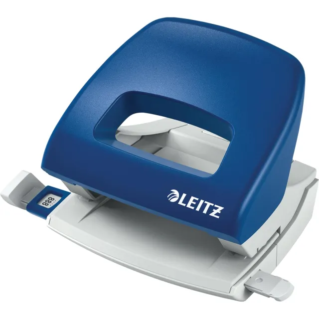 Perforator leitz nexxt bureau 16 vel blauw