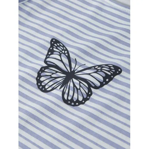 NAME IT NKFVIPPA maxi jurk lichtblauw lichtblauw/wit, foto 2