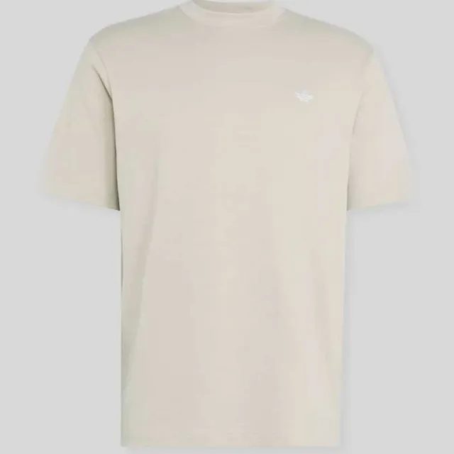 Adidas Regular fit t-shirt van puur katoen Beige