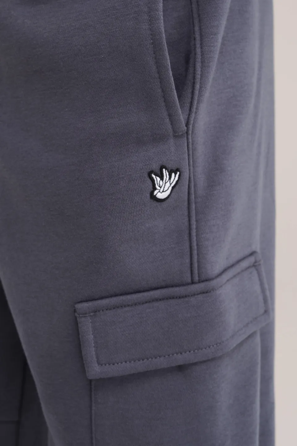 WE Fashion sweat joggingbroek antraciet, foto 5