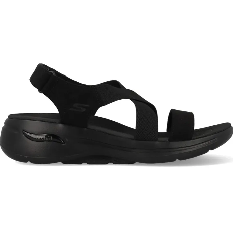 Skechers Go Walk Arch Fit sandaal zwart, foto 3
