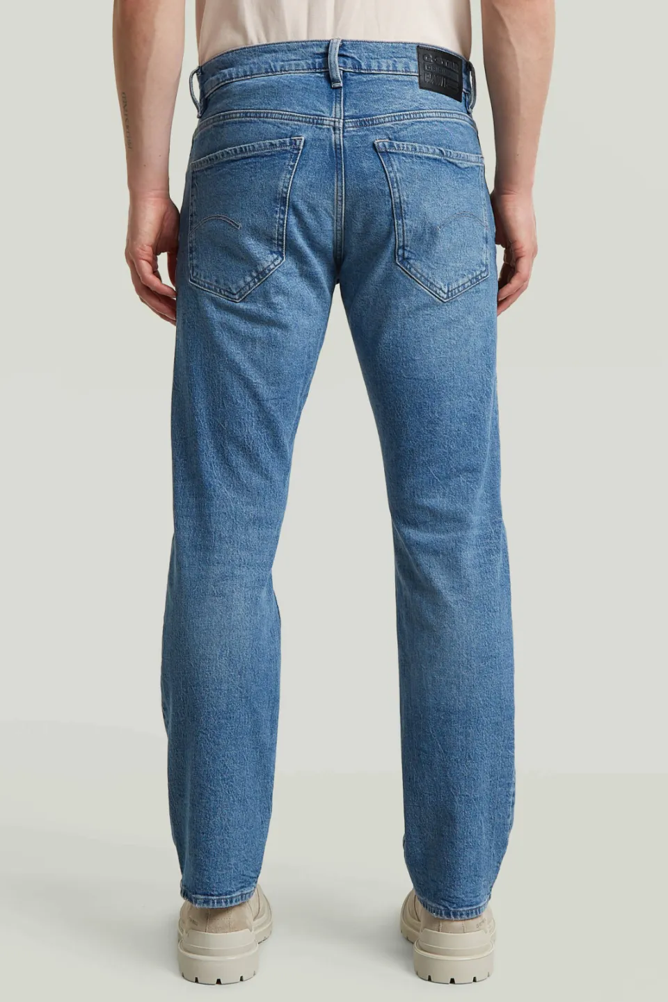 G-Star Raw G-STAR Mosa straight leg jeans sun faded blue donau, foto 5